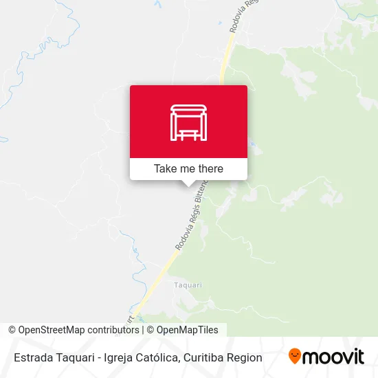 Estrada Taquari - Igreja Católica map