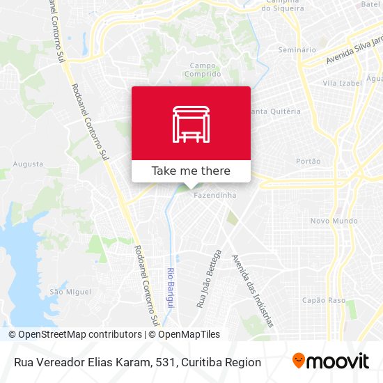 Rua Vereador Elias Karam, 531 map