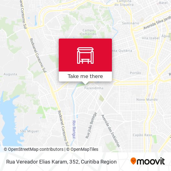 Rua Vereador Elias Karam, 352 map