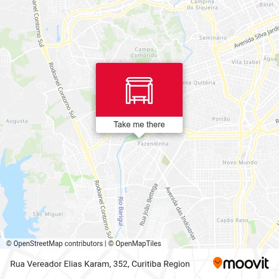 Rua Vereador Elias Karam, 352 map