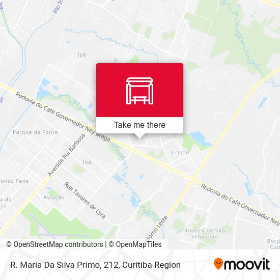 R. Maria Da Silva Primo, 212 map