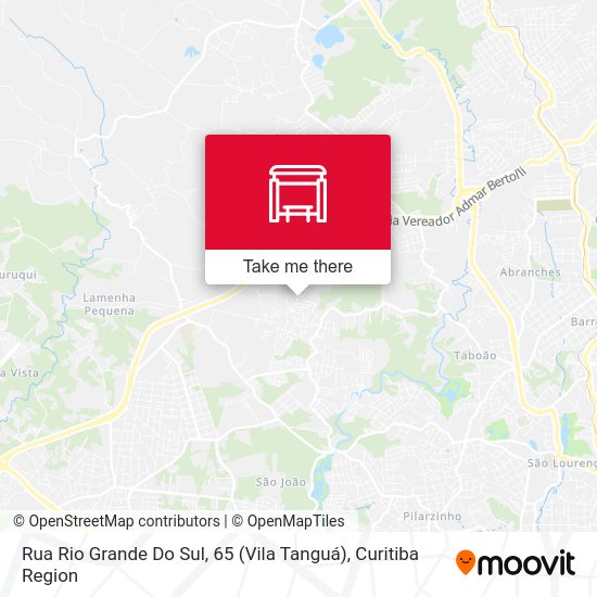 Rua Rio Grande Do Sul, 65 (Vila Tanguá) map
