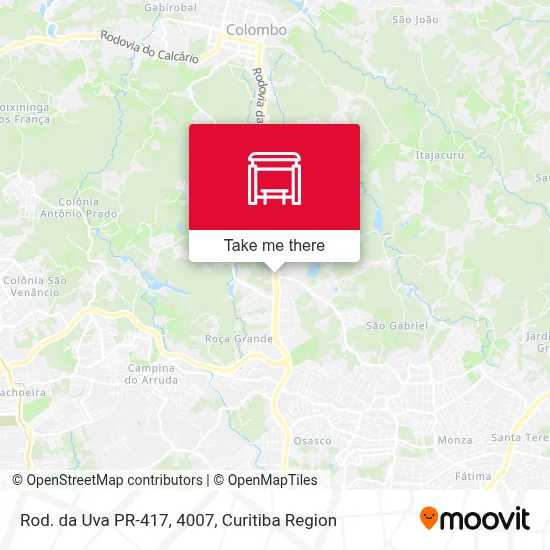 Rod. da Uva PR-417, 4007 map
