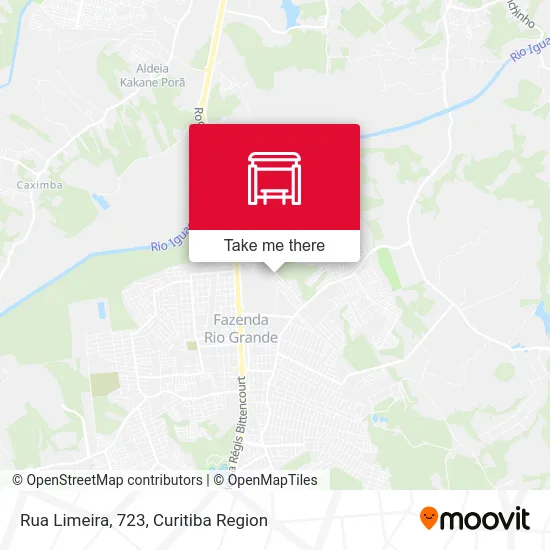 Rua Limeira, 723 map