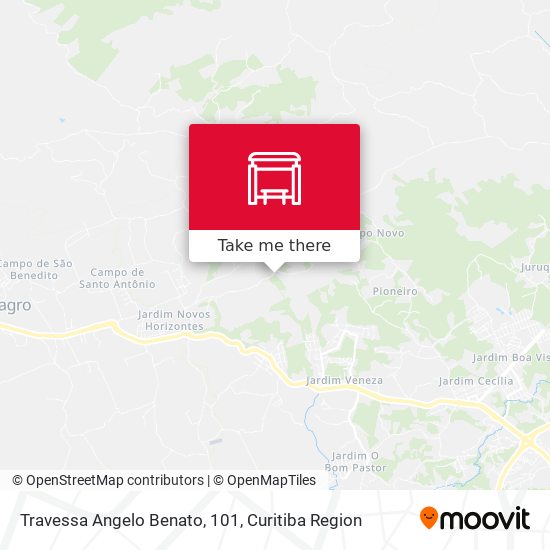 Travessa Angelo Benato, 101 map