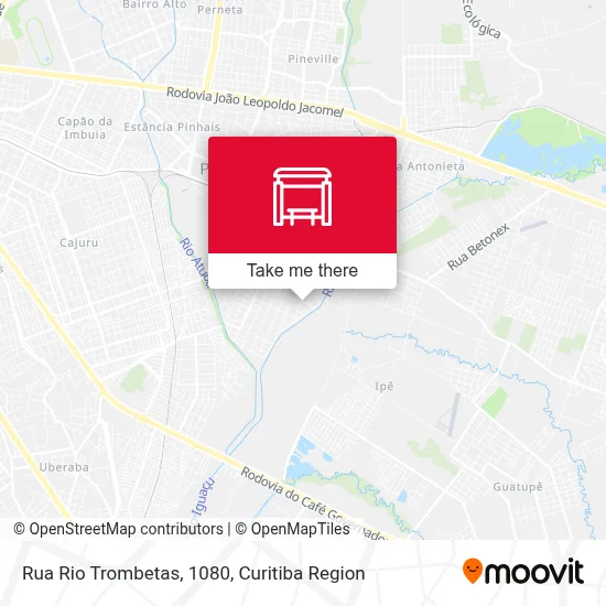 Rua Rio Trombetas, 1080 map