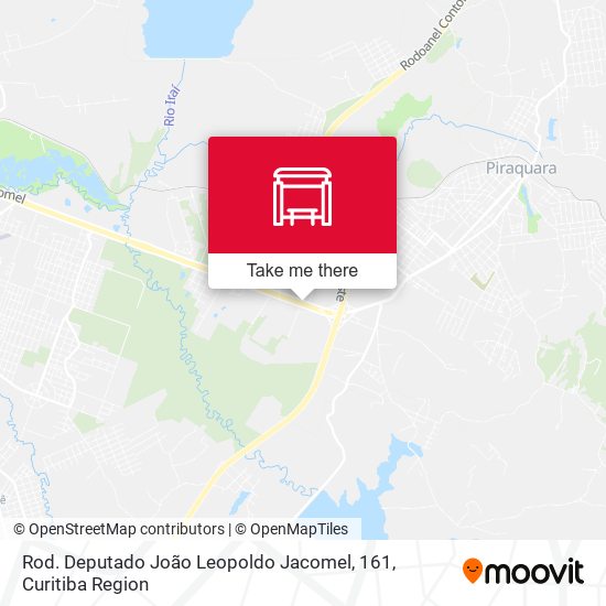 Rod. Deputado João Leopoldo Jacomel, 161 map