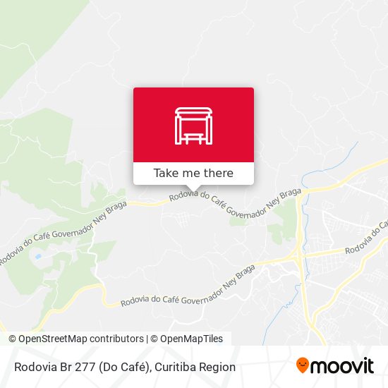 Rodovia Br 277 (Do Café) map