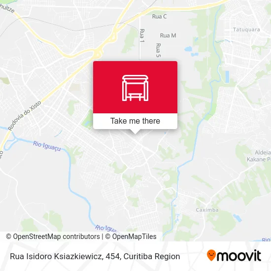 Rua Isidoro Ksiazkiewicz, 454 map