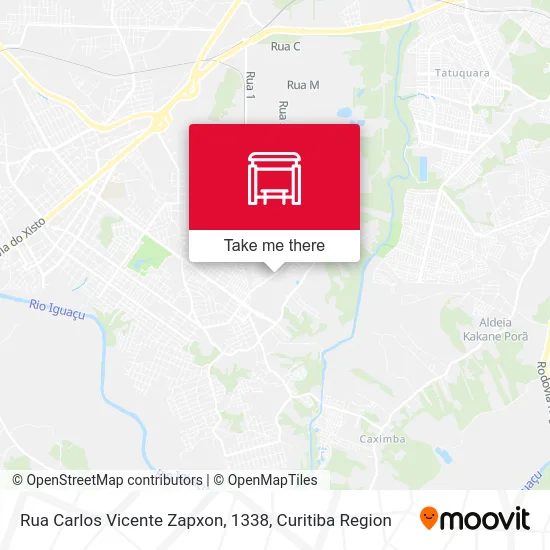 Rua Carlos Vicente Zapxon, 1338 map