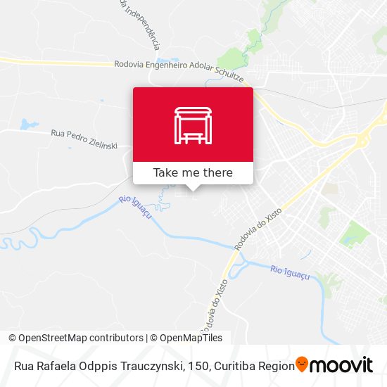 Rua Rafaela Odppis Trauczynski, 150 map