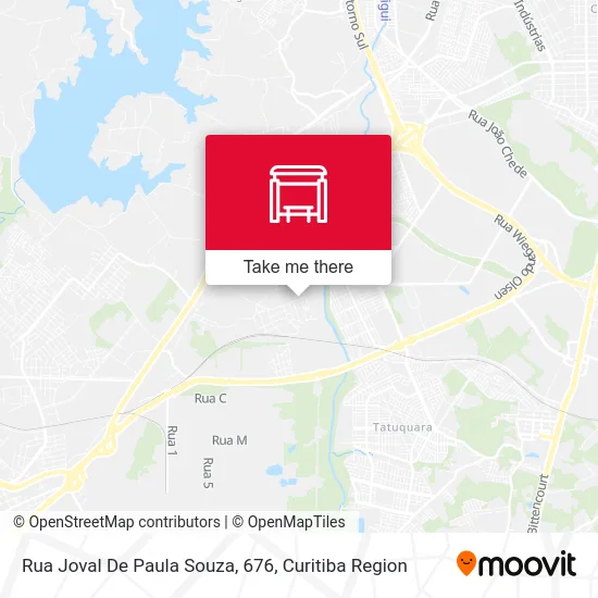 Rua Joval De Paula Souza, 676 map