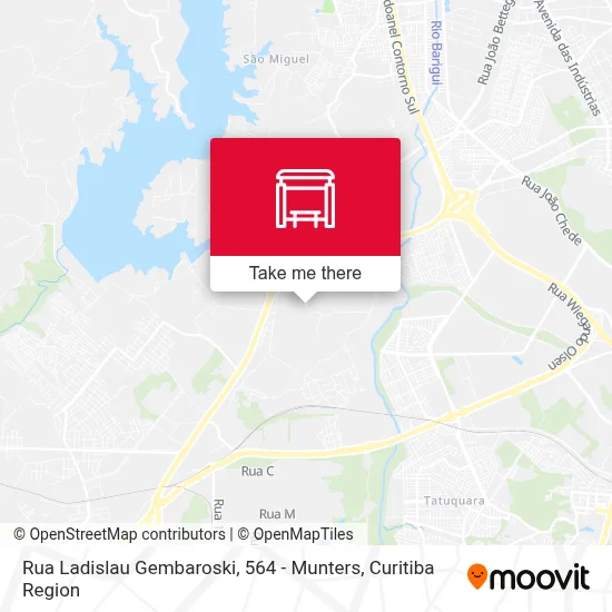 Rua Ladislau Gembaroski, 564 - Munters map