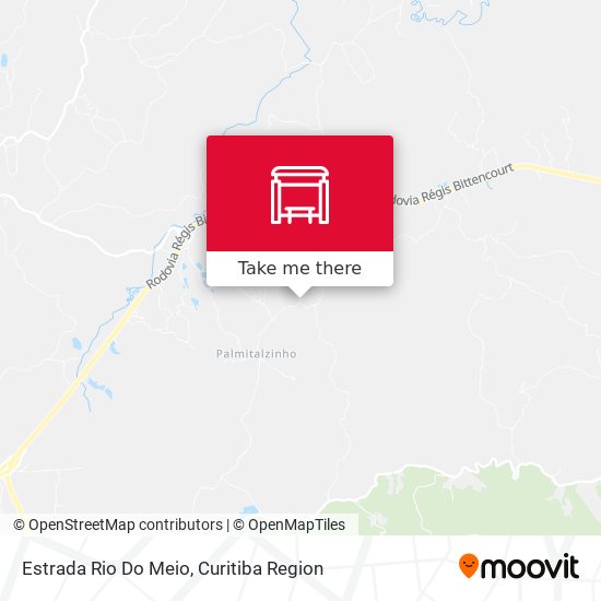 Estrada Rio Do Meio map