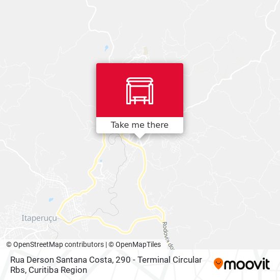 Rua Derson Santana Costa, 290 - Terminal Circular Rbs map