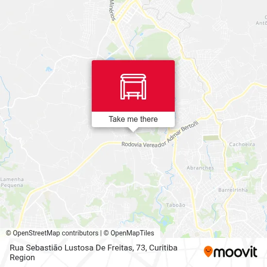 Rua Sebastião Lustosa De Freitas, 73 map