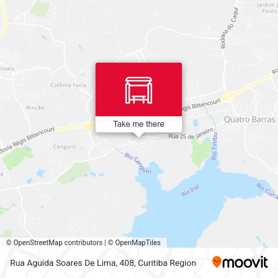 Rua Aguida Soares De Lima, 408 map