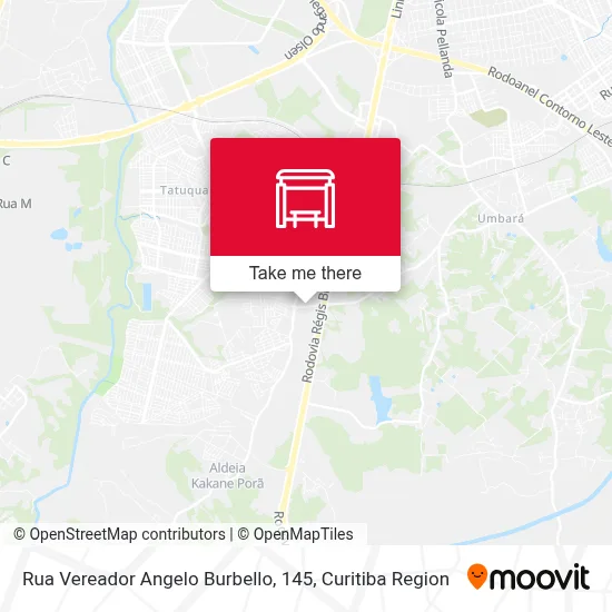 Rua Vereador Angelo Burbello, 145 map