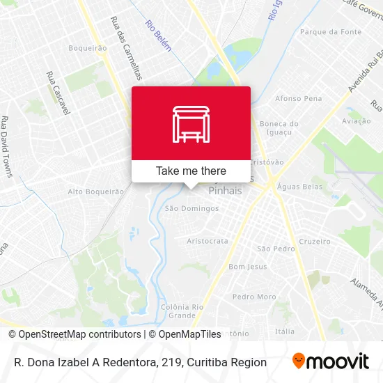 R. Dona Izabel A Redentora, 219 map