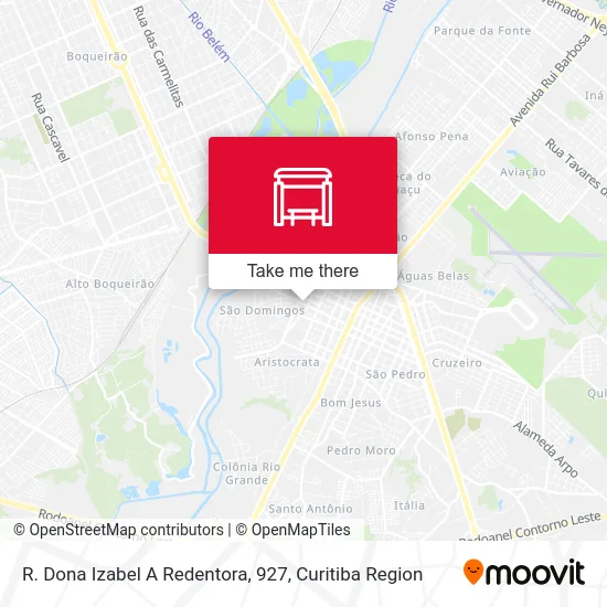 R. Dona Izabel A Redentora, 927 map