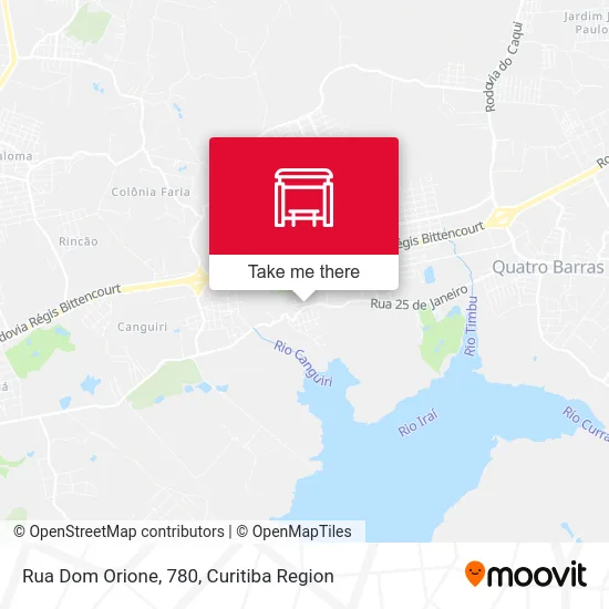 Rua Dom Orione, 780 map