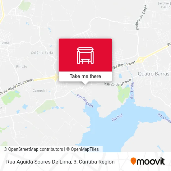 Rua Aguida Soares De Lima, 3 map