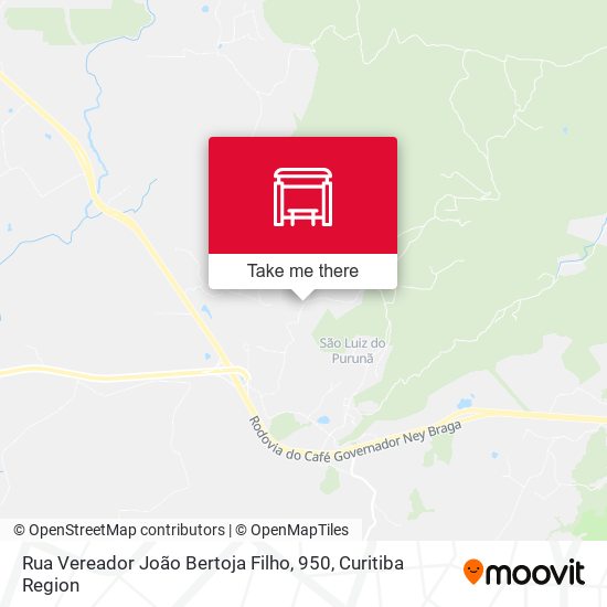 Rua Vereador João Bertoja Filho, 950 map
