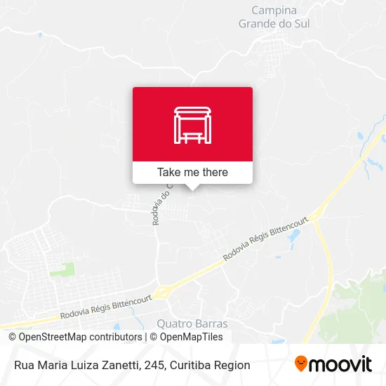 Rua Maria Luiza Zanetti, 245 map