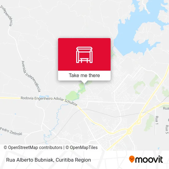 Rua Alberto Bubniak map