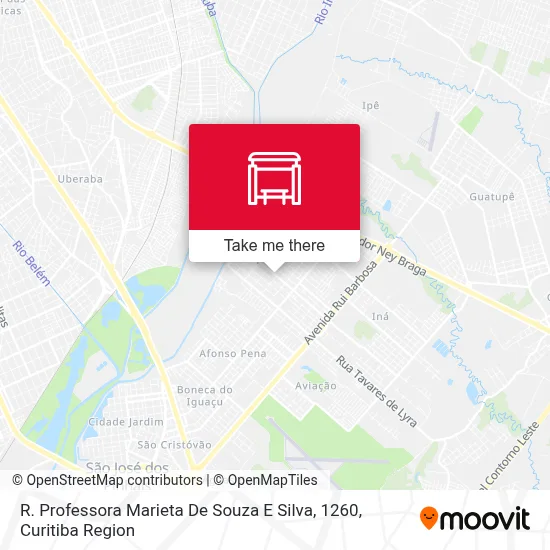 R. Professora Marieta De Souza E Silva, 1260 map