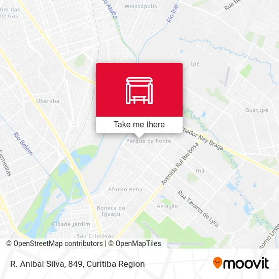 R. Aníbal Silva, 849 map