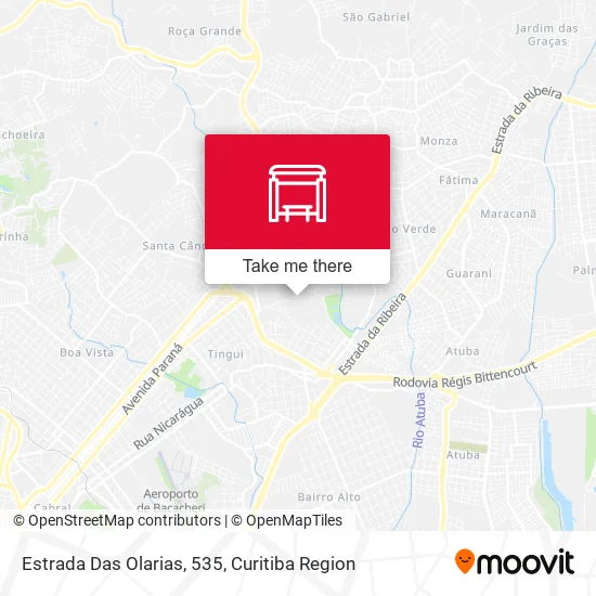 Estrada Das Olarias, 535 map