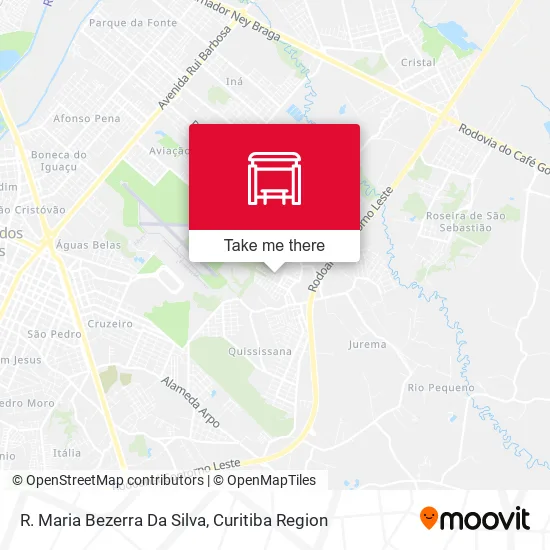 R. Maria Bezerra Da Silva map