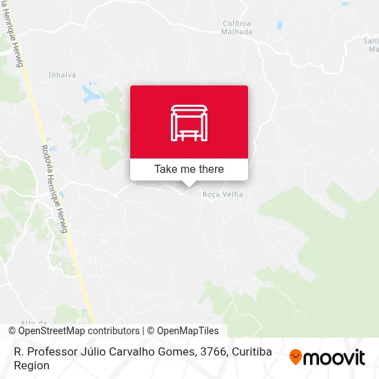 R. Professor Júlio Carvalho Gomes, 3766 map
