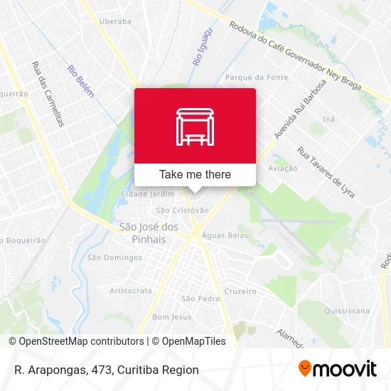 R. Arapongas, 473 map