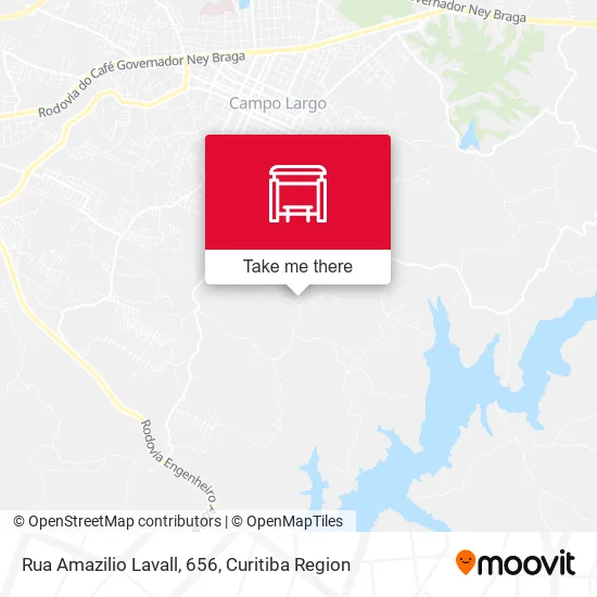 Rua Amazilio Lavall, 656 map