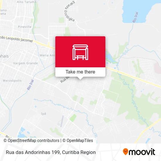 Rua das Andorinhas 199 map