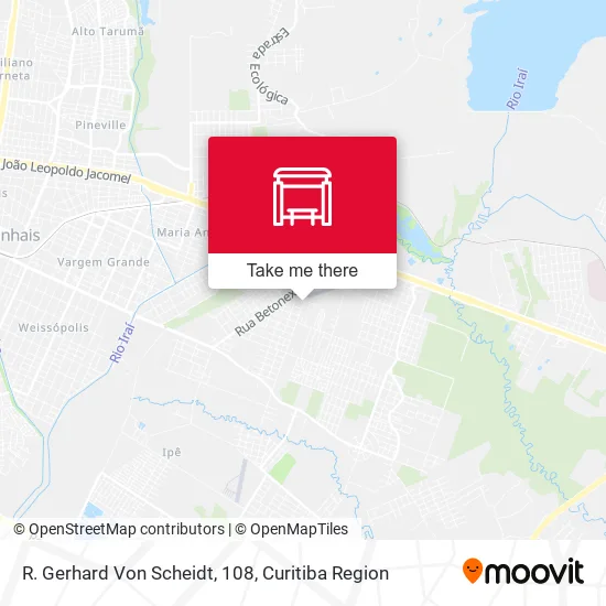 R. Gerhard Von Scheidt, 108 map