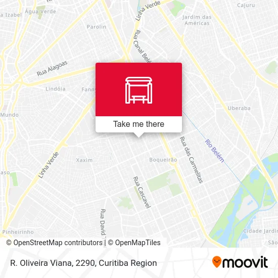 R. Oliveira Viana, 2290 map
