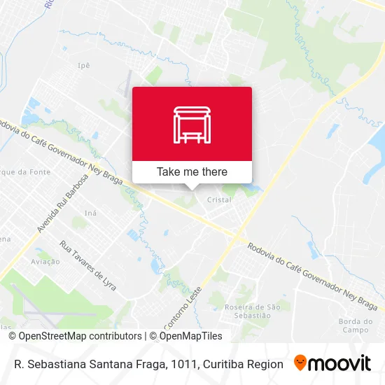 R. Sebastiana Santana Fraga, 1011 map