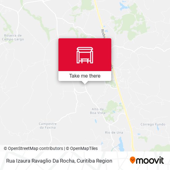 Mapa Rua Izaura Ravaglio Da Rocha