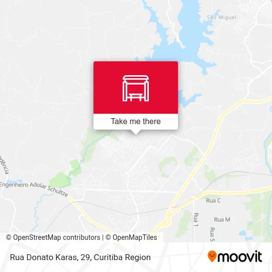 Rua Donato Karas, 29 map