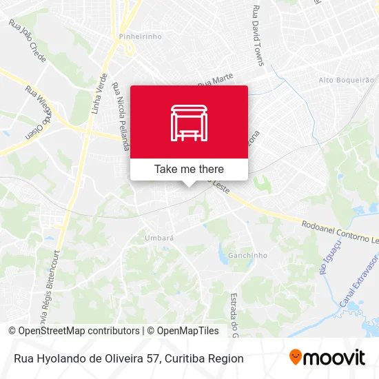 Rua Hyolando de Oliveira 57 map