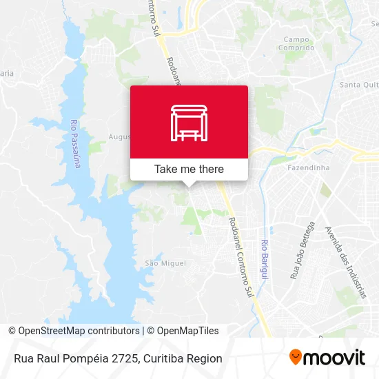 Rua Raul Pompéia 2725 map