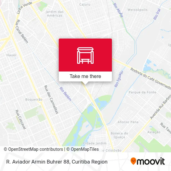 R. Aviador Armin Buhrer 88 map