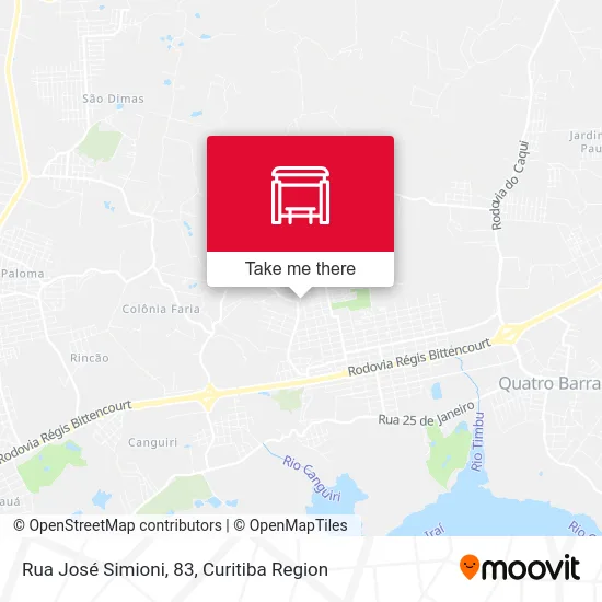 Rua José Simioni, 83 map