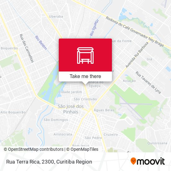 Rua Terra Rica, 2300 map