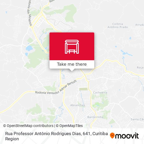 Rua Professor Antônio Rodrigues Dias, 641 map