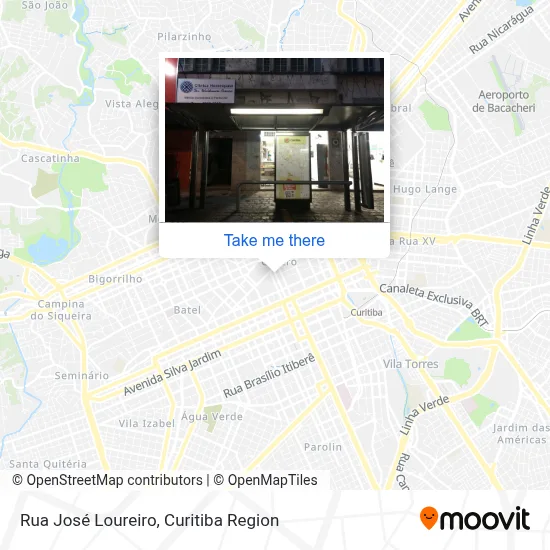 Rua José Loureiro map