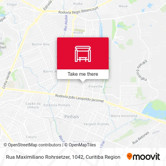 Rua Maximiliano Rohrsetzer, 1042 map